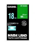 ネームランドテープ 白文字18mm 4971850128281