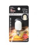 LEDナツメ球（装飾用/0.5W/15lm/電球色相当/T20/E12） 4971275646018
