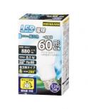 ＬＥＤ電球（60形相当/880 lm/昼白色/E26/全方向280°/調光器対応） 4971275618749