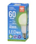 LED電球 E26 60形相当 昼光色 4971275636743
