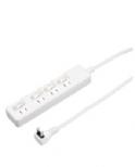 4個口節電タップ2ｍ ホワイト 4966307287208