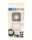 【送料無料】3WAYストラップ付き首掛けファン 4562350993983