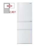 【右開き】3ドア 326L 冷蔵庫 4904530129858