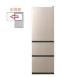 【左開き】冷蔵庫 3ドア 375L 4549873214238