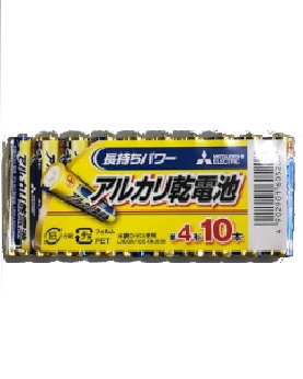 アルカリ乾電池 単4形 10本パック 4902901605208