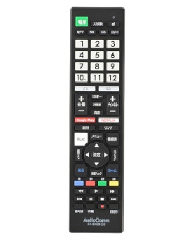 AudioComm テレビリモコン ソニーブラビア専用 [品番]03-5915 4971275359154