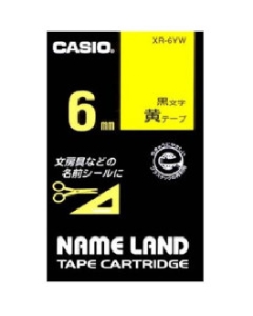 ネームランドテープ スタンダード6mm 4971850123590