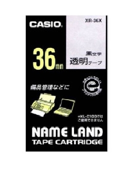 ネームランド透明テープ 36mm 4971850144977
