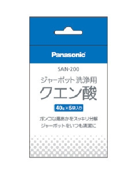 洗浄用クエン酸40g×5袋 4984824122192