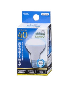 ＬＥＤ電球 レフランプミニ形（40形相当/379lm/昼光色/E17/配光角140°/密閉形器具対応） 4971275607682