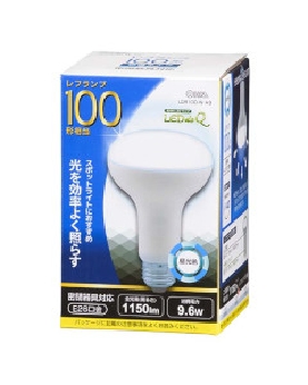 ＬＥＤ電球 レフランプ形（100形相当/1150lm/昼光色/E26/配光角140°/密閉形器具対応） 4971275607927