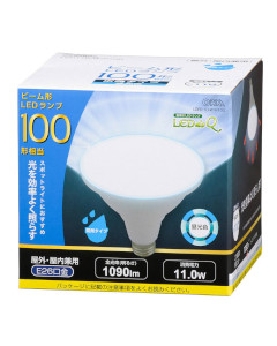 ＬＥＤ電球 ビームランプ形 広角（100形相当/1090lm/昼光色/E26/防雨タイプ） 4971275634169