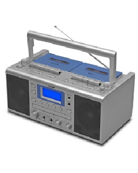 【送料無料】カラオケCDダブルラジカセ 4515997002396