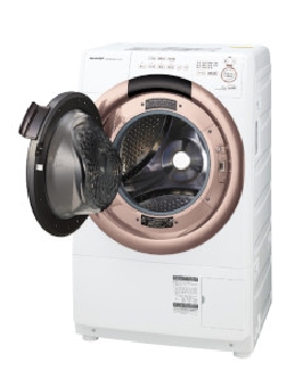 【左開き】ドラム式洗濯乾燥機　洗濯・脱水7kg 乾燥3.5kg 4974019216850