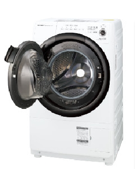 【左開き】ドラム式洗濯乾燥機　洗濯・脱水7kg 乾燥3.5kg 4974019216836