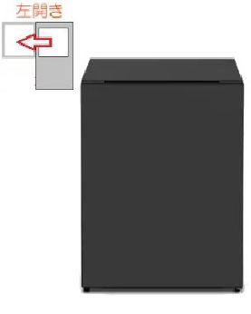 【左開き】冷蔵庫 1ドア 73L 4549873159065