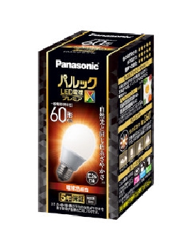 LED電球プレミアX 7.4W（電球色相当・E26口金） 4549980298510