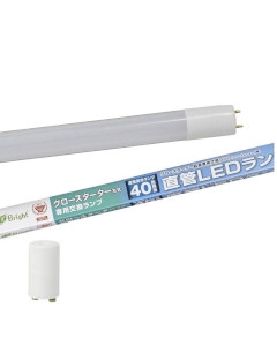 直管形ＬＥＤランプ (品番06-0920)（40形/2300lm/昼光色） 4971275609204