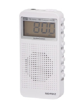 AM/FMコンパクトDSPラジオ(03-5030) 4971275350304