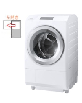 【左開き】ドラム式洗濯乾燥機 洗濯12kg 乾燥7kg 4904530119774