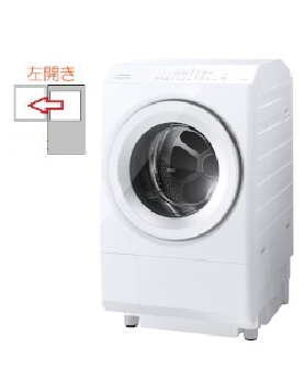 【左開き】ドラム式洗濯乾燥機 洗濯12kg 乾燥7kg 4904530119835