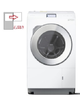 【右開き】ドラム式洗濯乾燥機 洗濯12kg 乾燥6kg 4549980744604