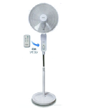 40ｃｍフルリモコンDCフロアー扇風機 4955014044501