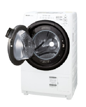 【左開き】プラズマクラスター ドラム式洗濯乾燥機 洗濯7kg 乾燥3.5kg 4550556174251