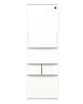 【どっちもドア】冷蔵庫 408L 5ドア 4550556166232