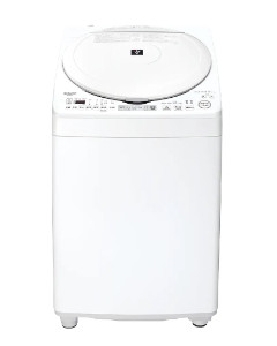 タテ型洗濯乾燥機 洗濯容量8kg 乾燥容量 4.5kg 4550556203012